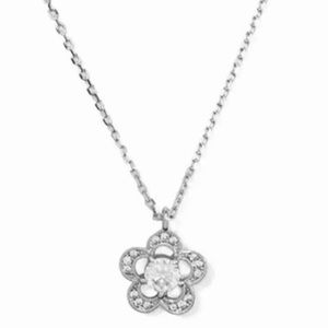 Kate Spade jeweled stencil scallop pendant